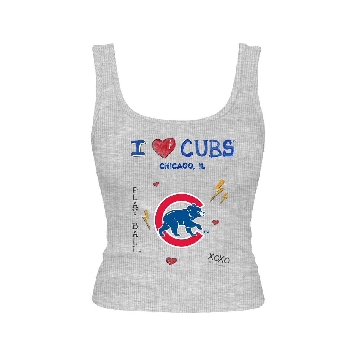 Chicago Cubs I Heart Cubs Emmy Tank