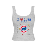 Chicago Cubs I Heart Cubs Emmy Tank