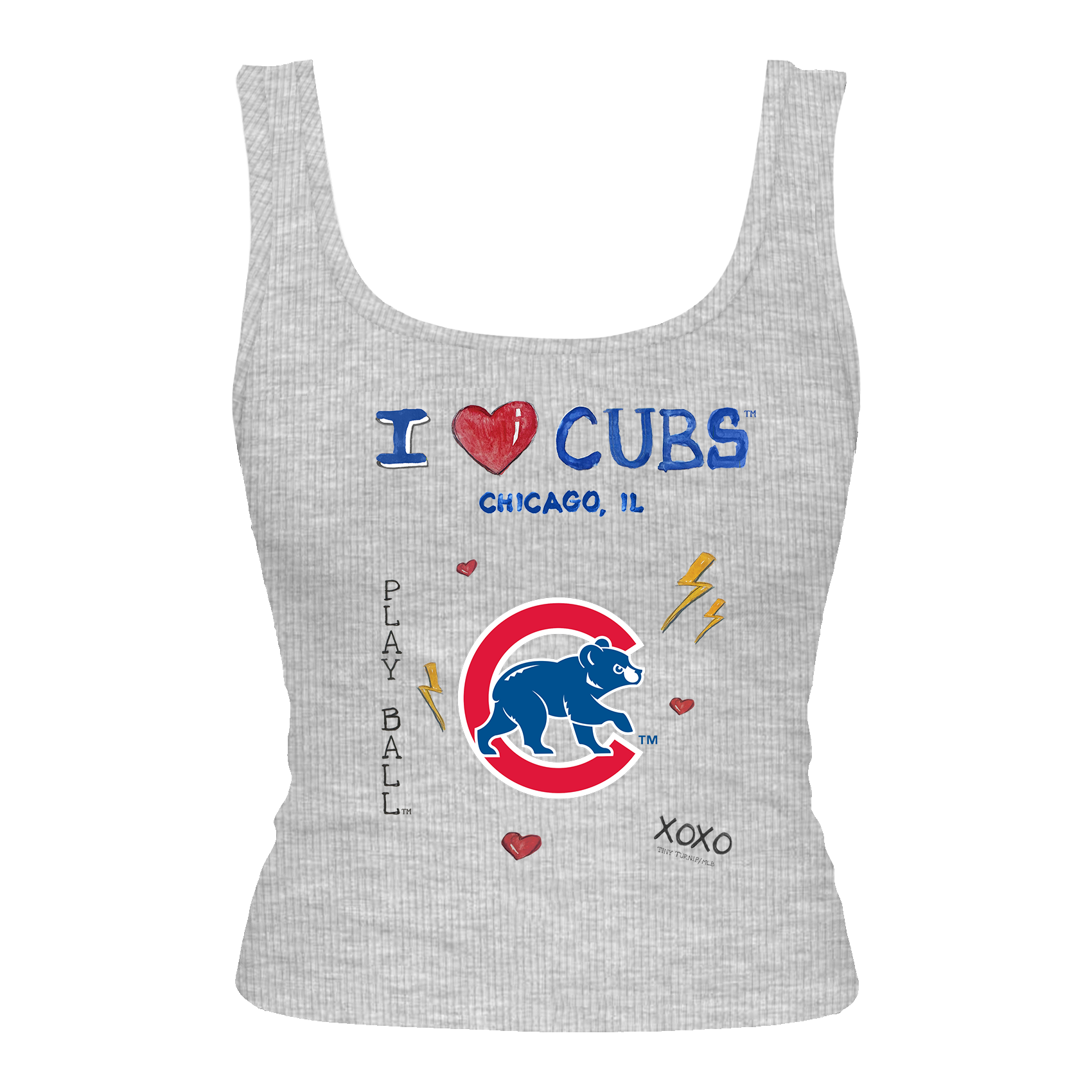 Chicago Cubs I Heart Cubs Emmy Tank