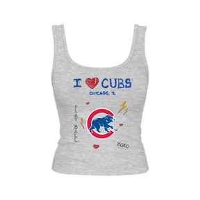 Chicago Cubs I Heart Cubs Emmy Tank