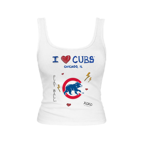 Chicago Cubs I Heart Cubs Emmy Tank