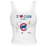 I Heart Cubs Tank - Tiny Turnip
