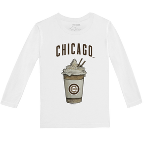 Chicago Cubs Latte Long-Sleeve Tee Shirt