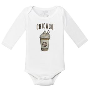 Chicago Cubs Latte Long Sleeve Snapper