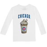 Chicago Cubs Latte Long-Sleeve Tee Shirt