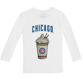 Chicago Cubs Latte Long-Sleeve Tee Shirt