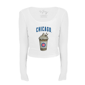 Chicago Cubs Latte Women's Lucy Long Sleeve