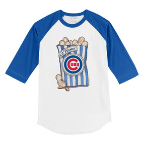 Chicago Cubs Lil' Peanut 3/4 Royal Blue Sleeve Raglan