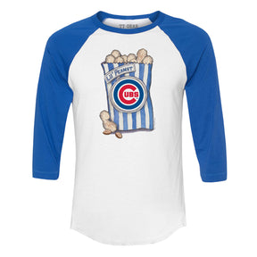 Chicago Cubs Lil' Peanut 3/4 Royal Blue Sleeve Raglan