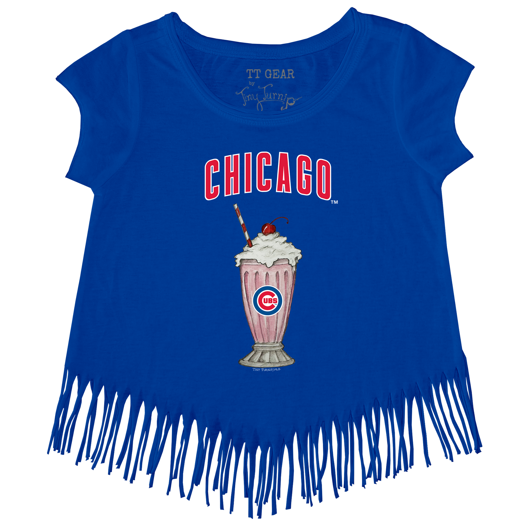 Chicago Cubs Milkshake Fringe Tee