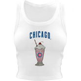 Chicago Cubs Milkshake Crop Tank