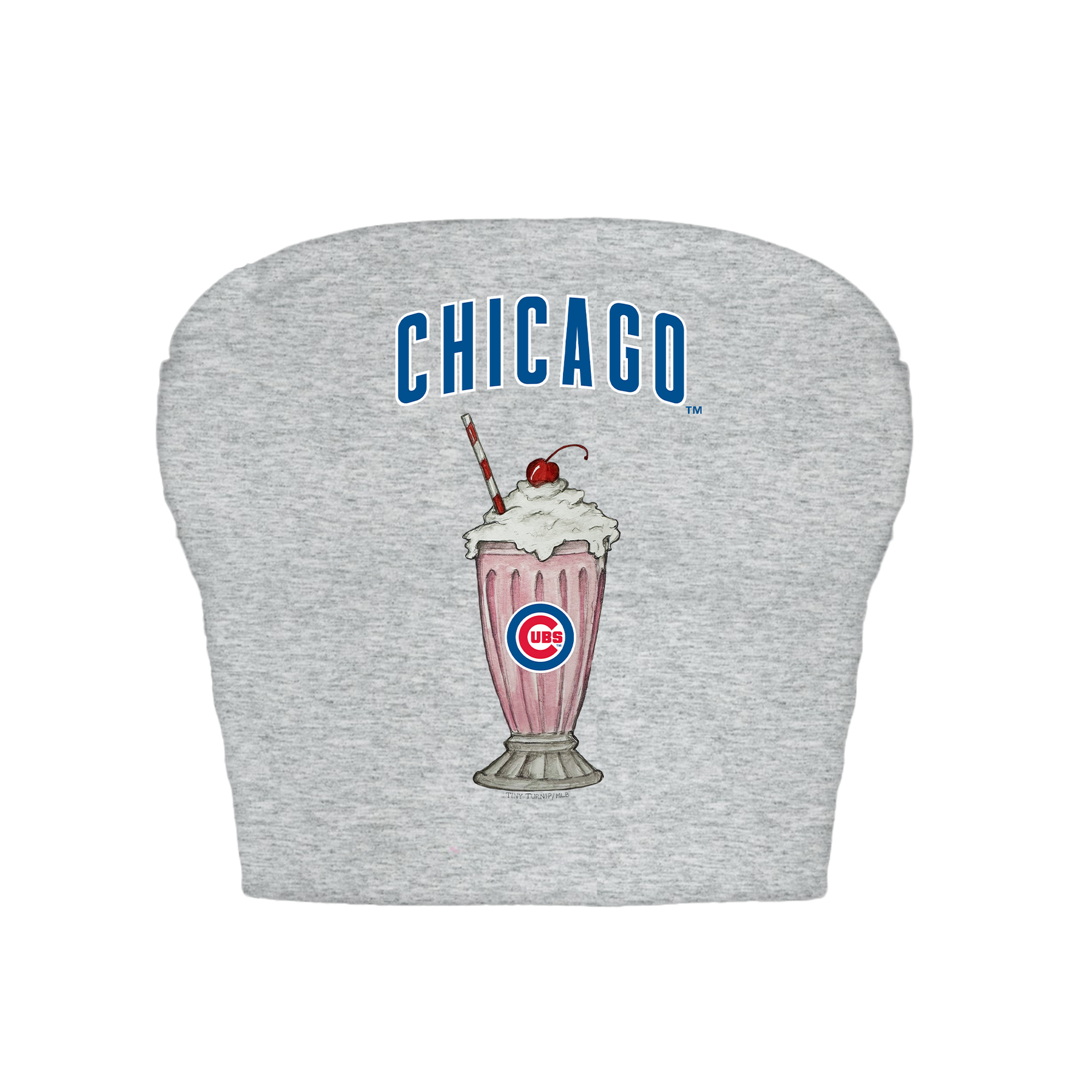 Chicago Cubs Milkshake Crop Tube Top