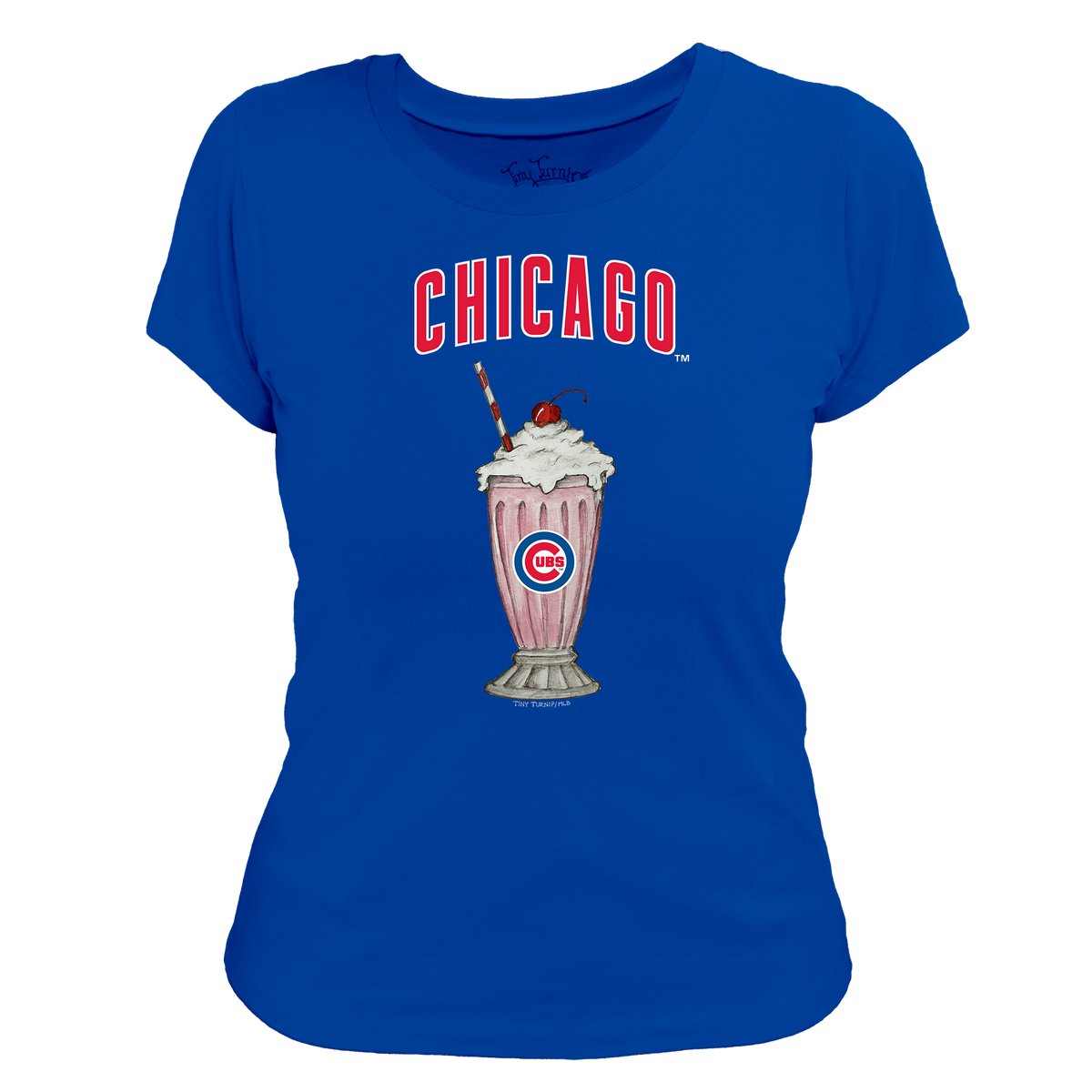 Chicago Cubs Milkshake Women's Tee Shirt