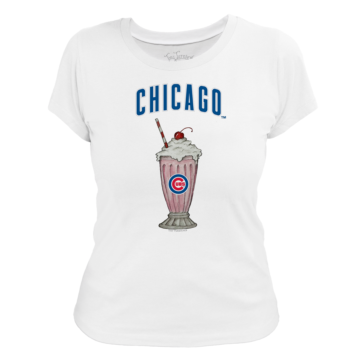 Chicago Cubs Milkshake Women's Tee Shirt