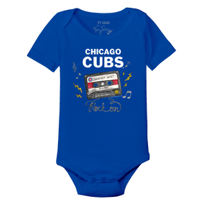 Chicago Cubs Mixtape Short Sleeve Snapper