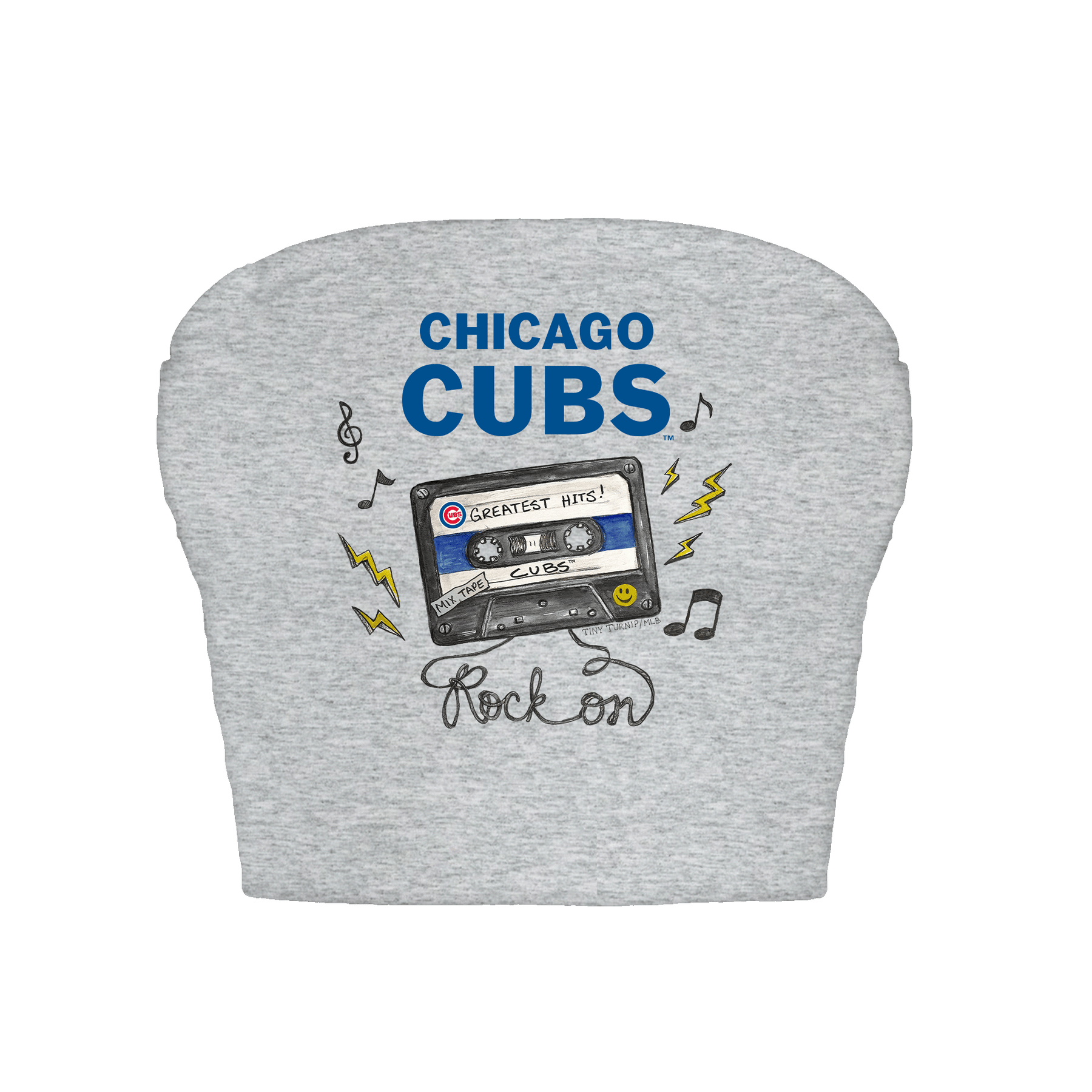 Chicago Cubs Mixtape Crop Tube Top