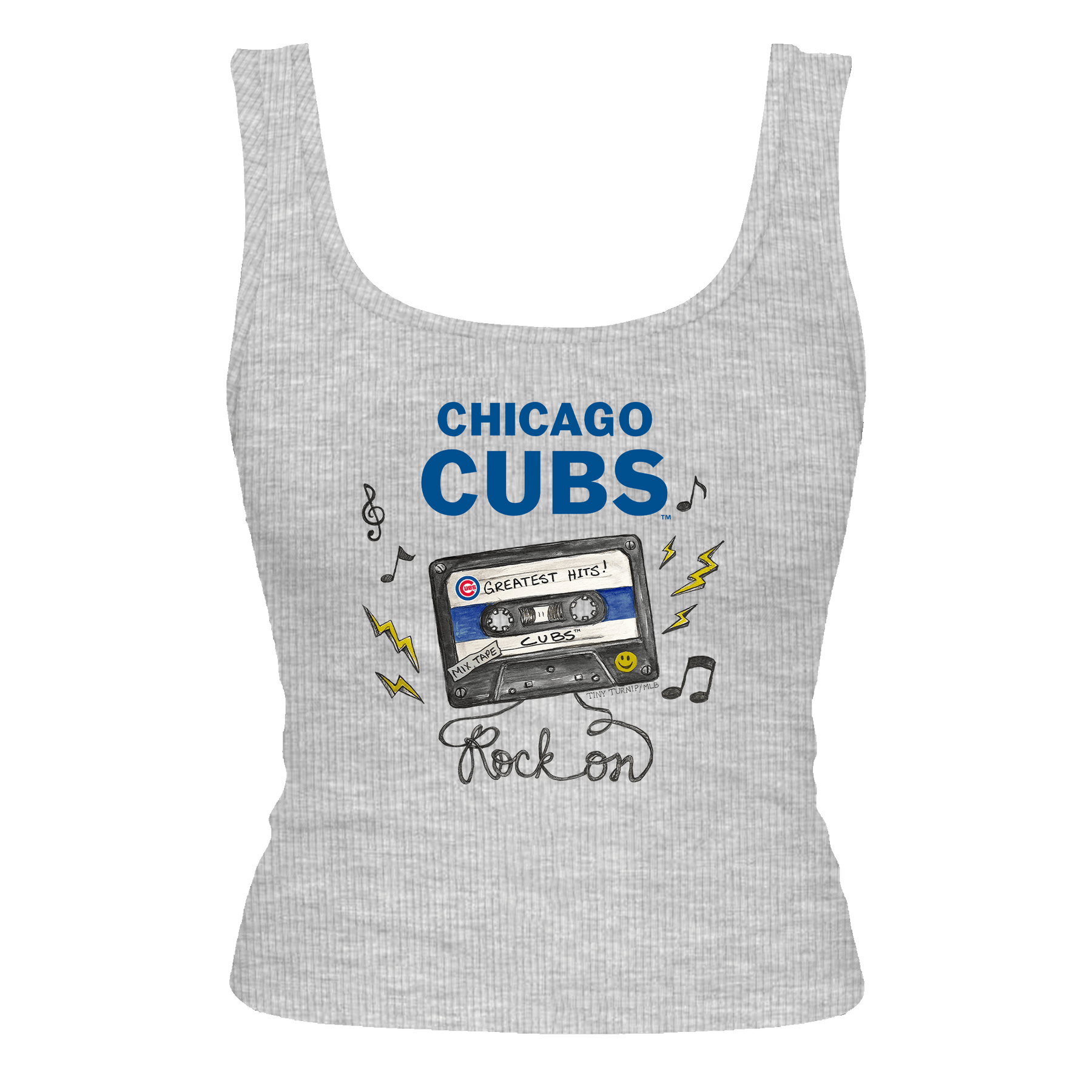 Chicago Cubs Mixtape Emmy Tank