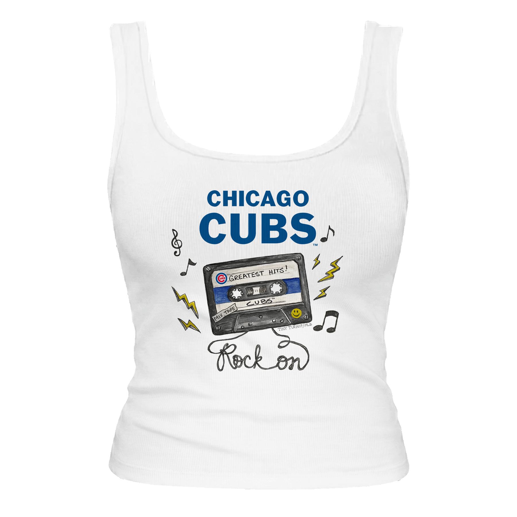 Chicago Cubs Mixtape Emmy Tank