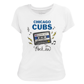 Chicago Cubs Mixtape Women's Tee Shirt
