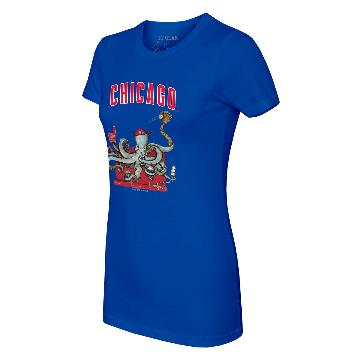 Chicago Cubs Octopus Tee Shirt