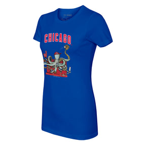 Chicago Cubs Octopus Tee Shirt