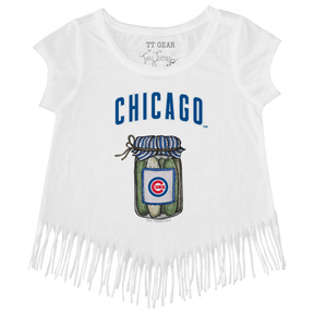 Chicago Cubs Pickle Jar Fringe Tee