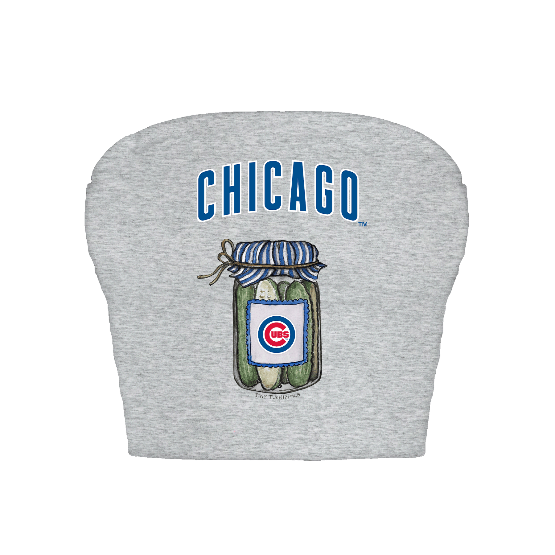 Chicago Cubs Pickle Jar Crop Tube Top