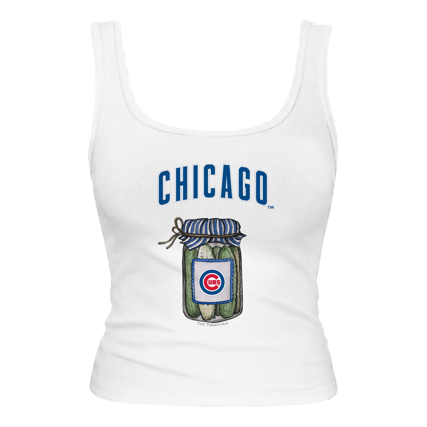 Chicago Cubs Pickle Jar Emmy Tank