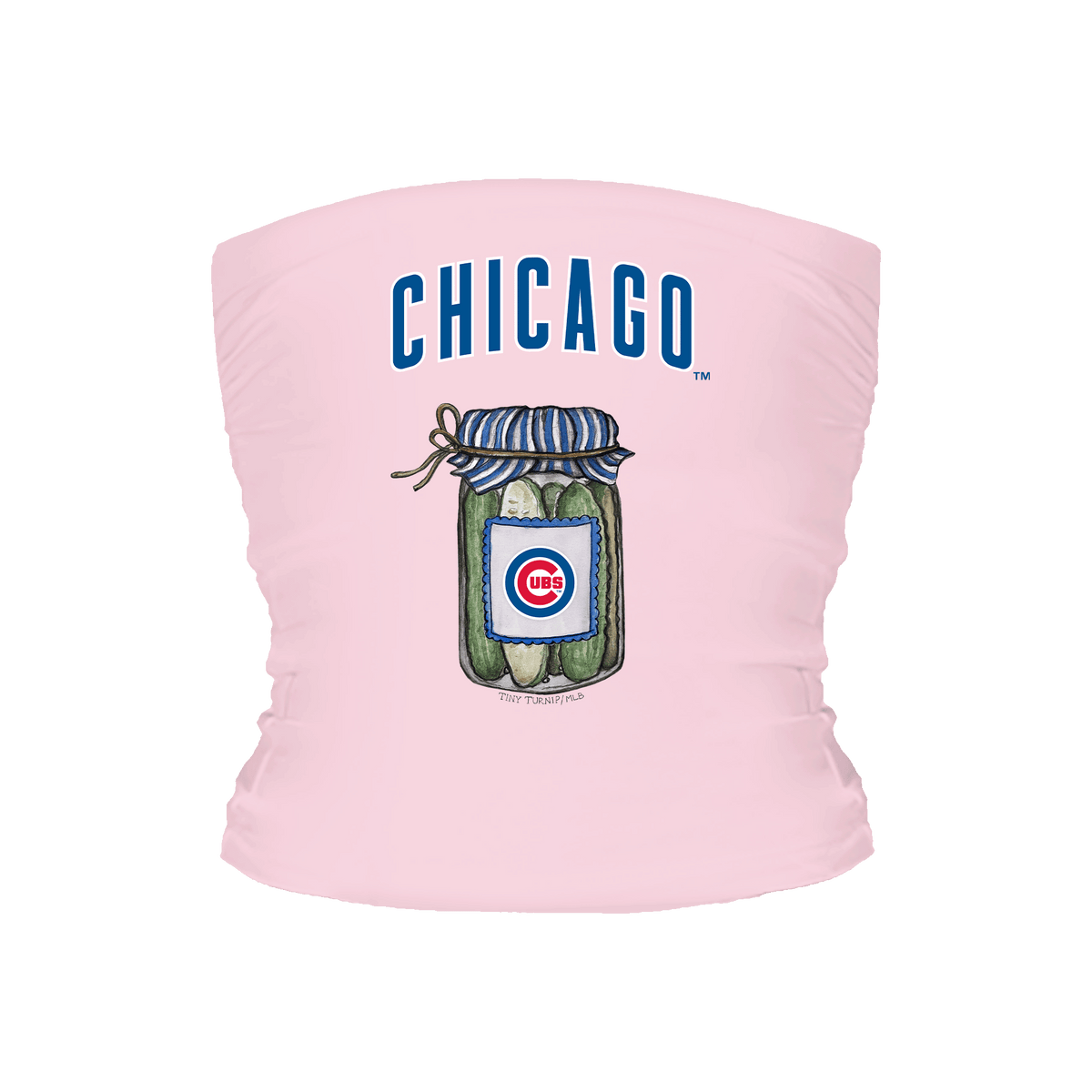 Chicago Cubs Pickle Jar Tube Top