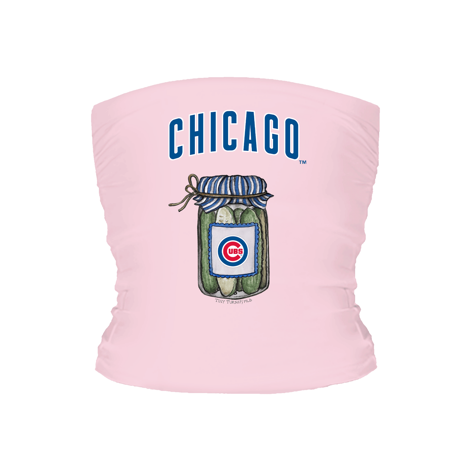 Chicago Cubs Pickle Jar Tube Top