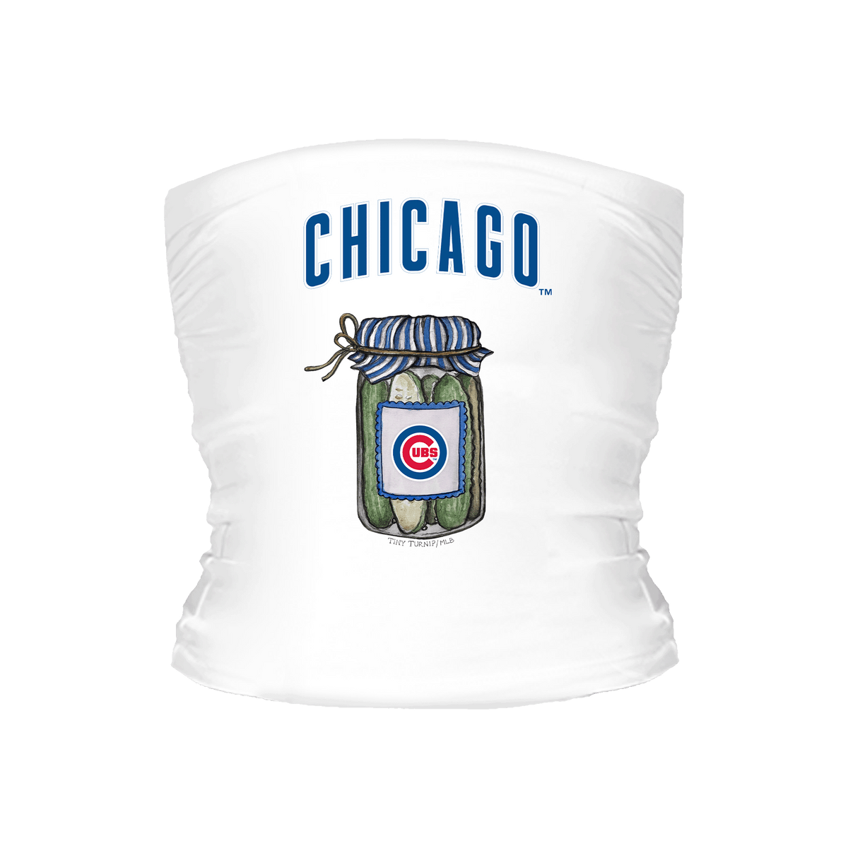 Chicago Cubs Pickle Jar Tube Top