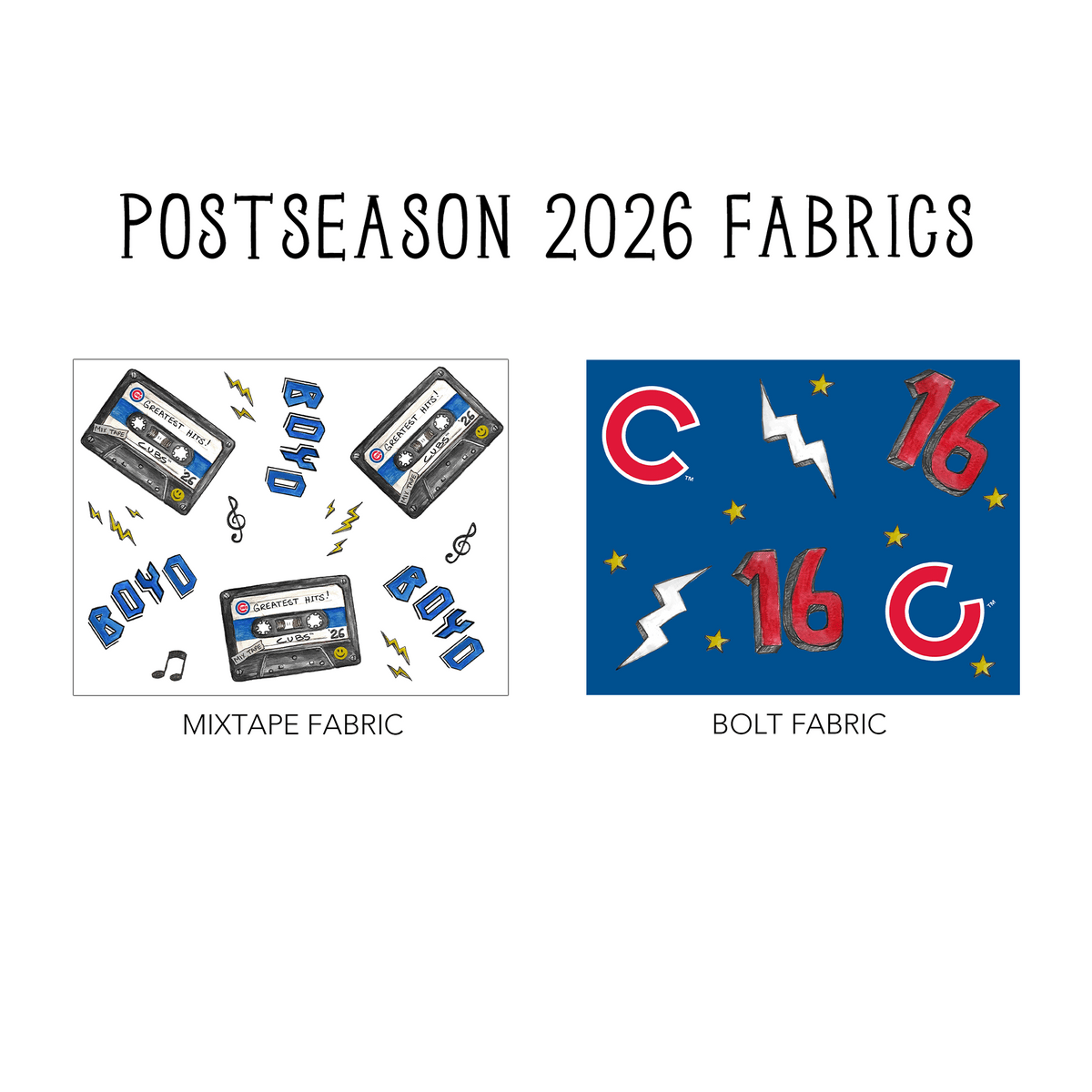 VIP Chicago Cubs Postseason '26 Headband - Tiny Turnip