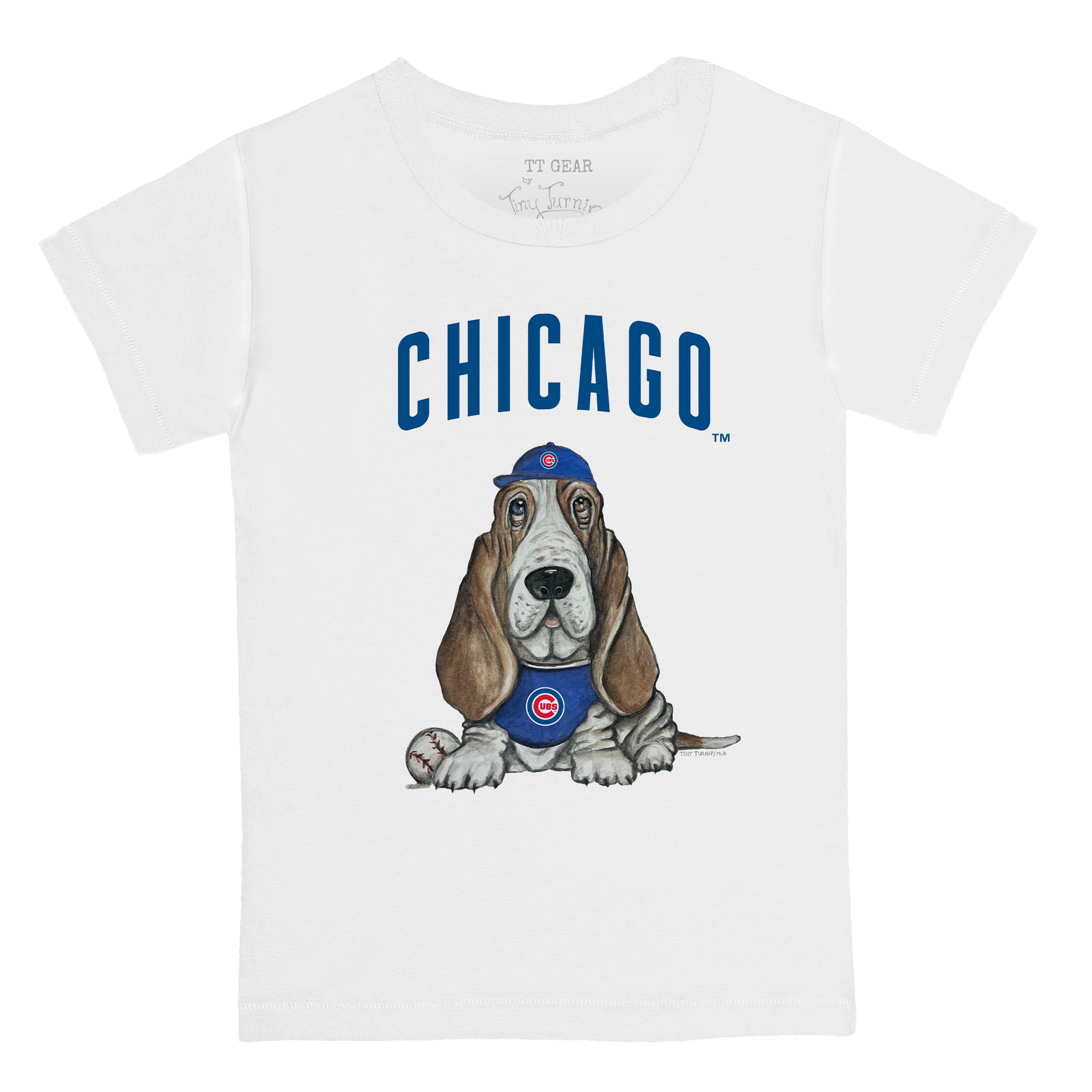 Chicago Cubs Puddy Kid's Tee Shirt - Tiny Turnip