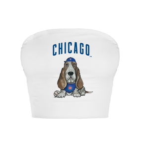 Chicago Cubs Puddy Crop Tube Top