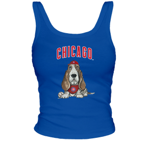 Chicago Cubs Puddy Ribbed Tank - Tiny Turnip