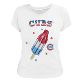 Chicago Cubs Rocket Pop Women's Tee Shirt