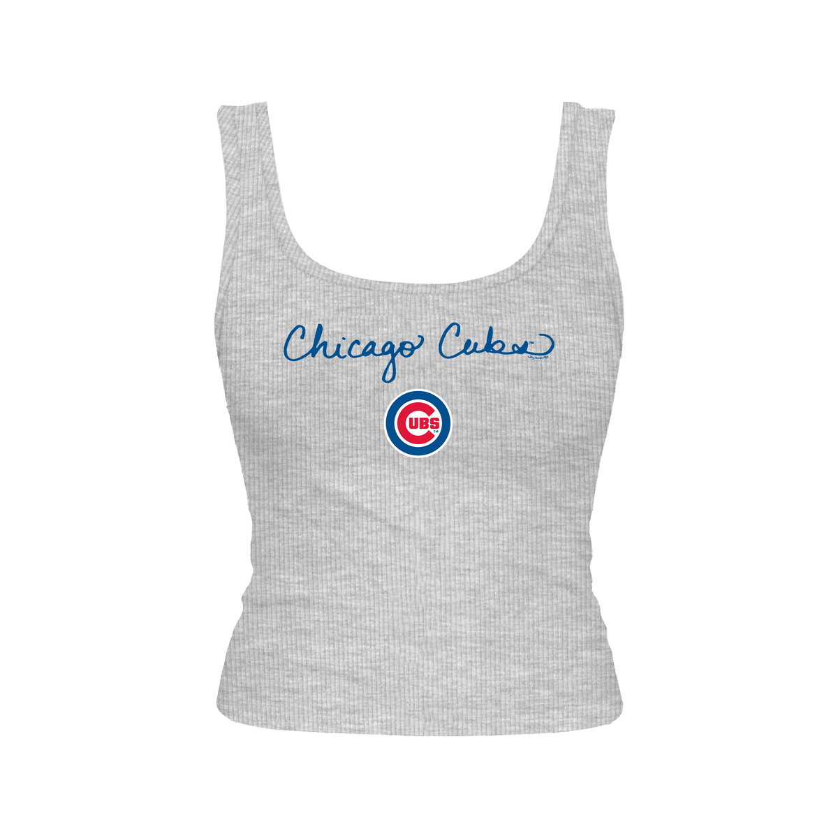 Chicago Cubs Logo Script Emmy Tank