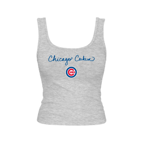 Chicago Cubs Logo Script Emmy Tank