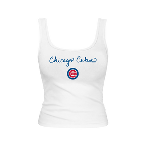 Chicago Cubs Logo Script Emmy Tank