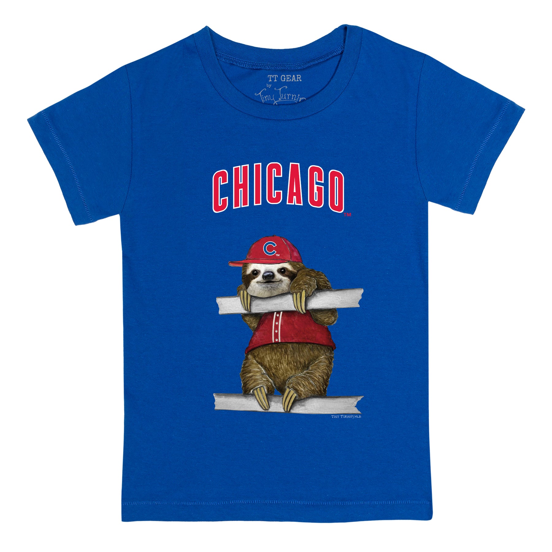 Chicago Cubs Sloth Tee Shirt