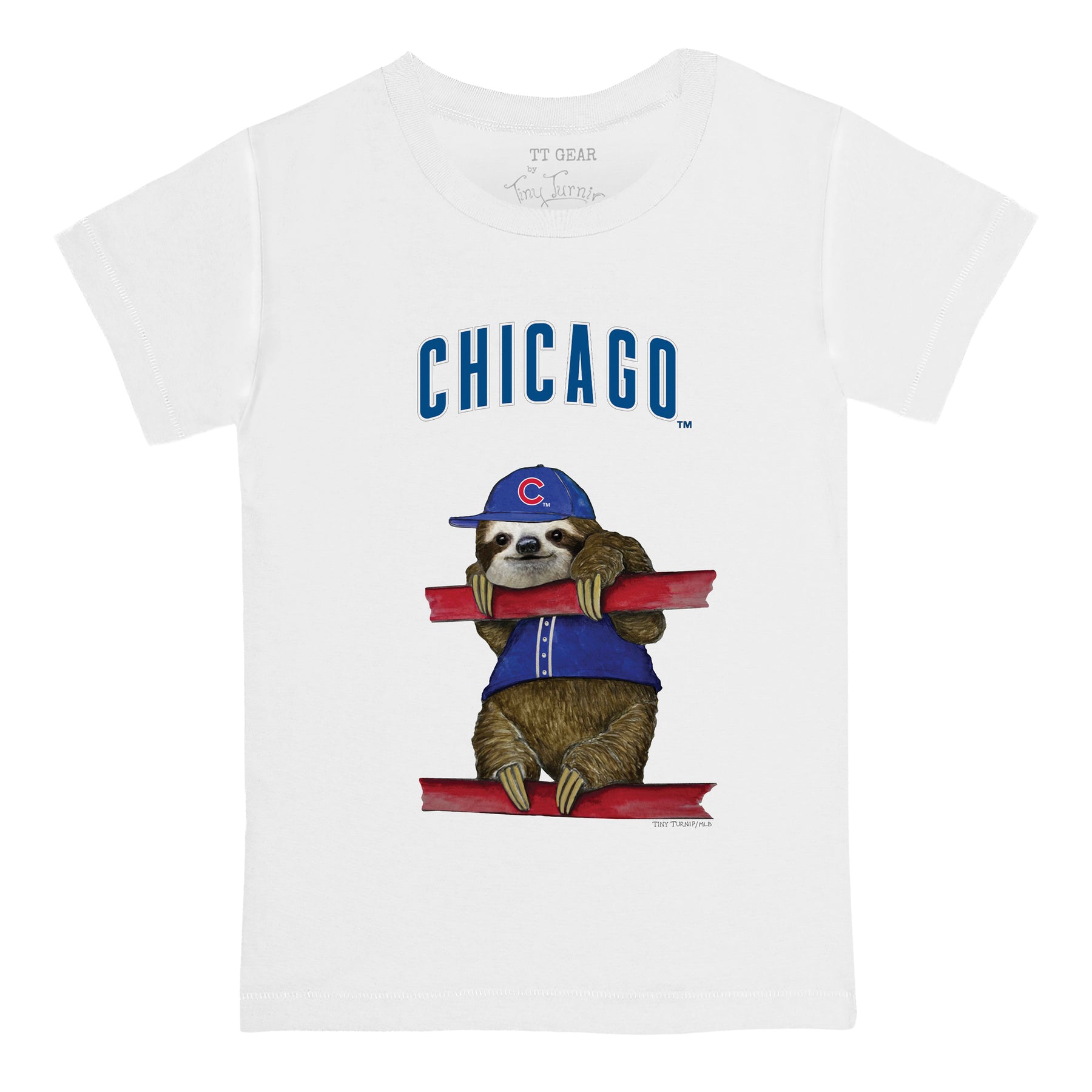 Chicago Cubs Sloth Tee Shirt