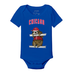 Chicago Cubs Sloth Short Sleeve Snapper