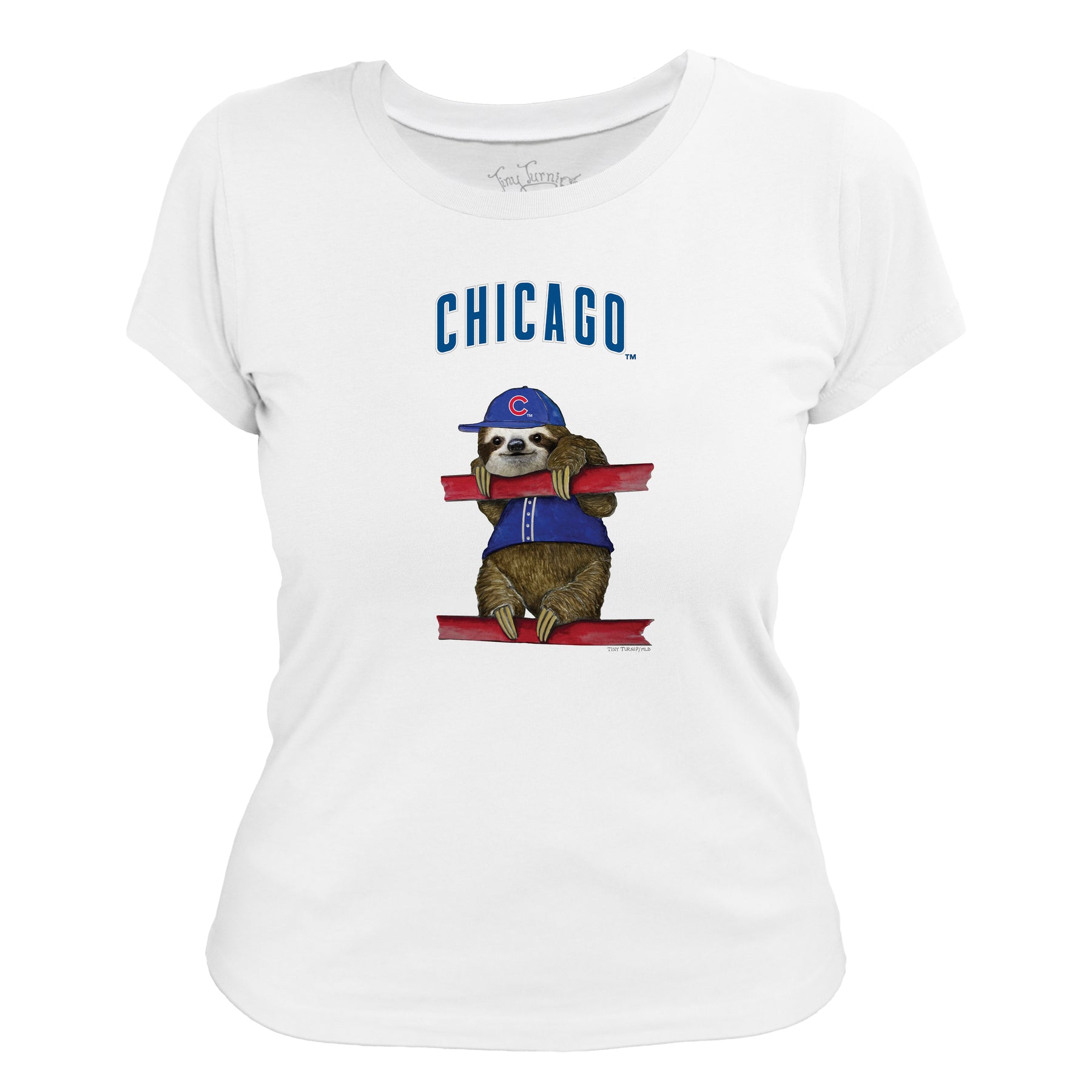 Chicago Cubs Sloth Tee Shirt