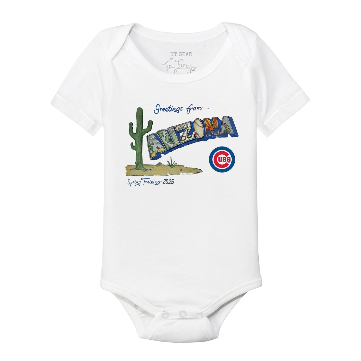 Chicago Cubs Spring Training 2025 Short Sleeve Snapper