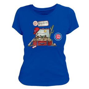 Chicago Cubs Spring Training 2026 Women's Tee Shirt - Tiny Turnip