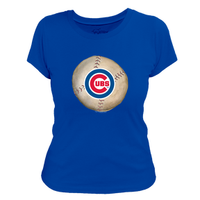 Chicago Cubs Stitched Baseball Tee Shirt