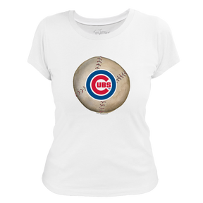 Chicago Cubs Stitched Baseball Tee Shirt