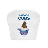 Chicago Cubs Sundae Helmet Crop Tube Top