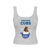 Chicago Cubs Sundae Helmet Emmy Tank