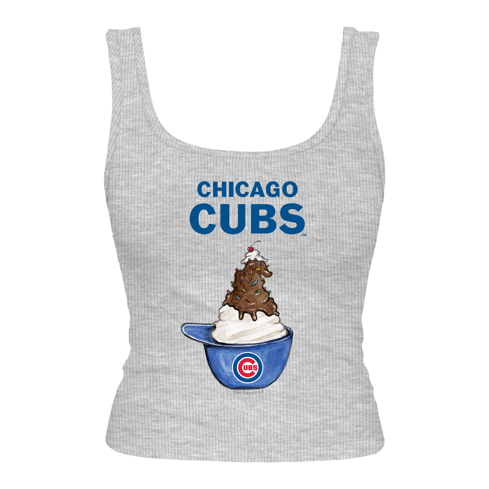Chicago Cubs Sundae Helmet Emmy Tank